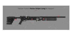 HATSAN Factor Sniper L BRONZE PCP Havalı Tüfek